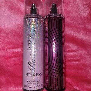 Paris Hilton Heiress and Paris Hilton Body Mists